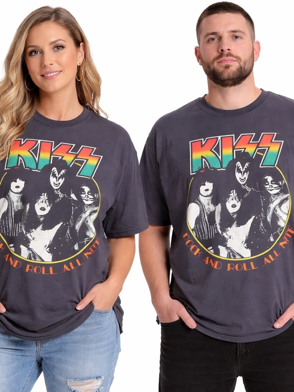 Kiss Rock And Roll All Nite Band Tee Shirt